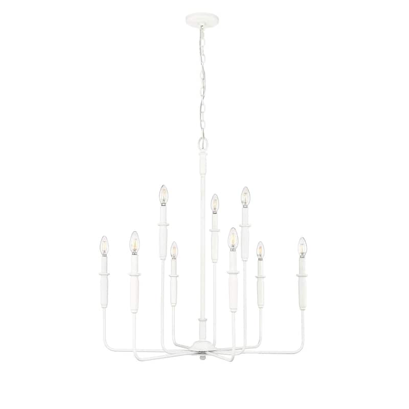 Millennium Lighting 29309 Savanne 9 Light 32" Wide Taper Candle Style