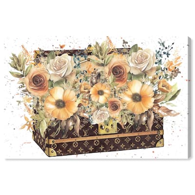 Doll Memories - Golden Memories Canvas by Art Remedy, Gallery Wrapped