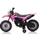preview thumbnail 9 of 16, Licensed Honda 6V Kids Electric Motorcycle, Battery-Powered Ride-On with Detachable Training Wheels for Young Riders