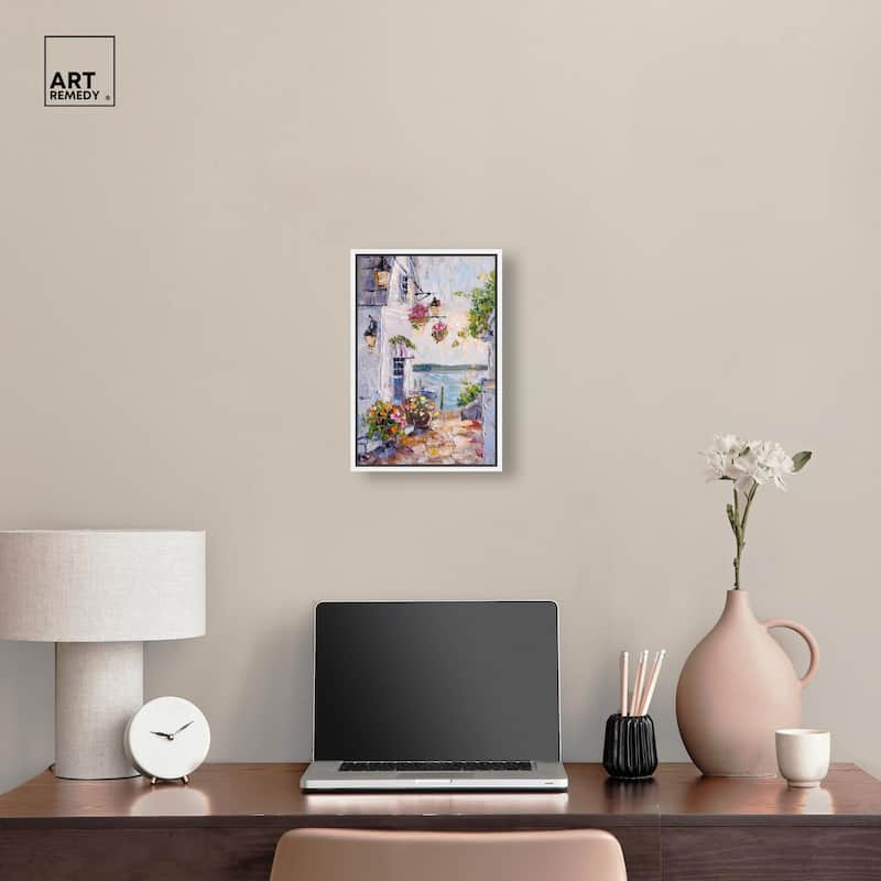 Harbor Hideaway I Canvas by Art Remedy