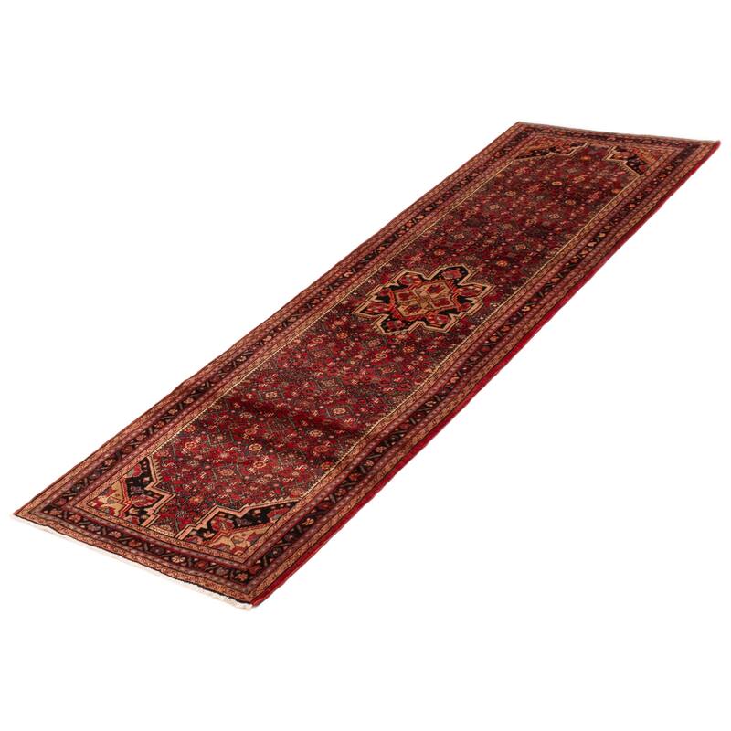 ECARPETGALLERY Hand-knotted Andelz Copper Wool Rug - 2'11 x 9'10