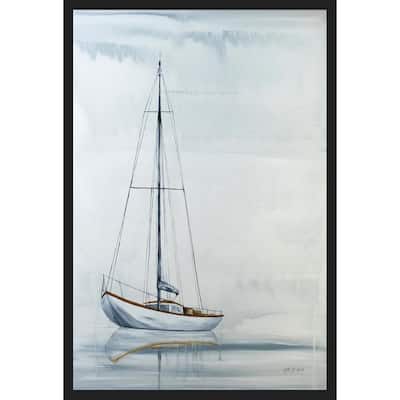 Sail On The Horizon Framed Poster