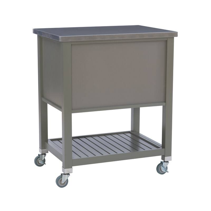 Eileen Rolling Kitchen Cart with Storage