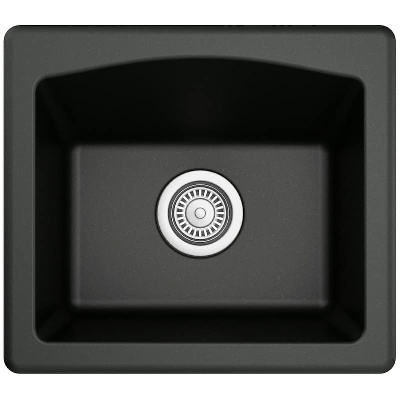 Karran USA QX-680 Quartz Top Mount Sinks 18" Undermount Single Basin
