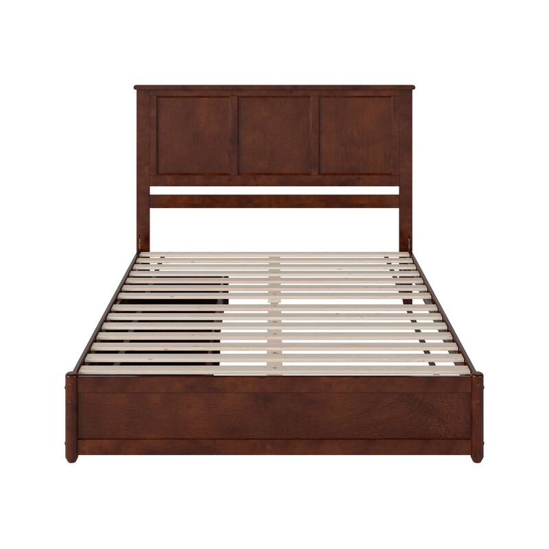 Felicity Platform Bed with Panel Footboard and Storage Drawers
