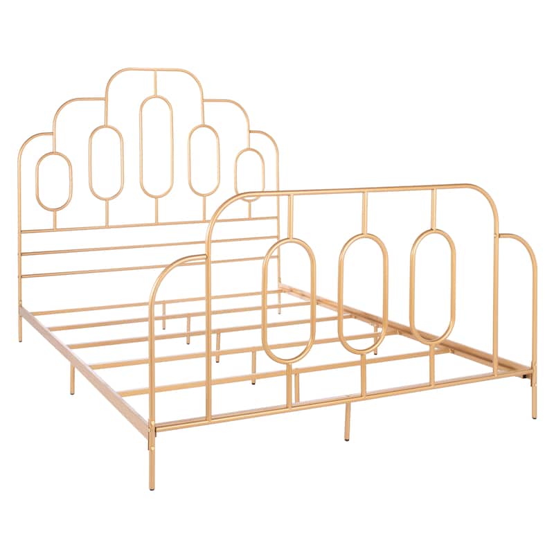 SAFAVIEH Alcie Retro Metal Bed