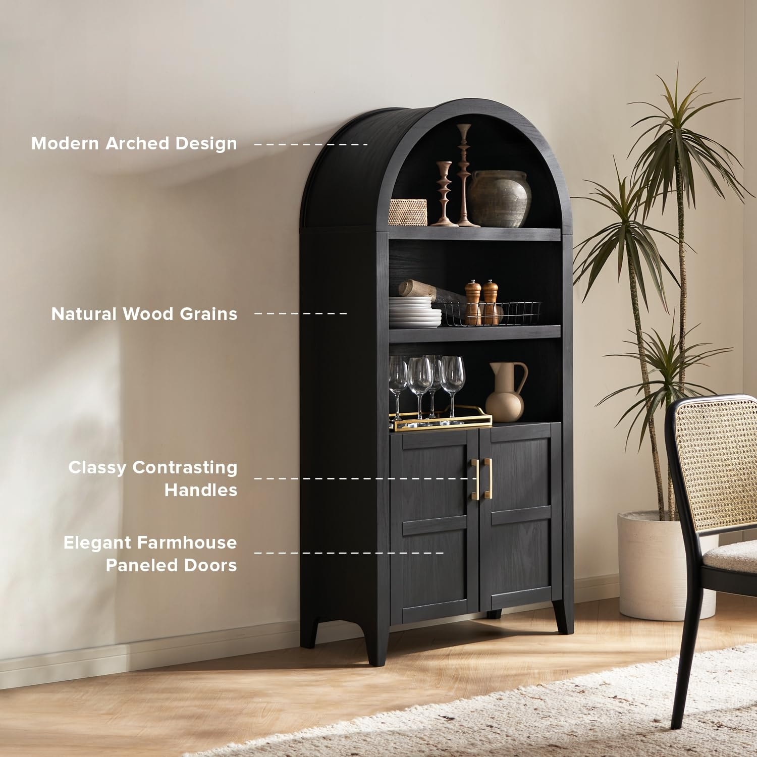Mopio Lauren Arched Cabinet On Sale Bed Bath Beyond 40156785