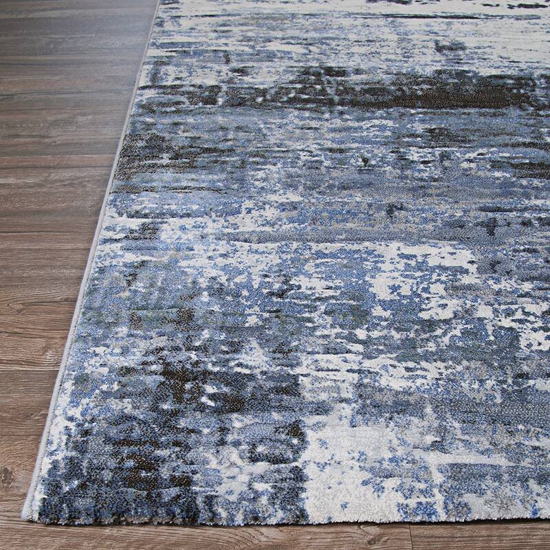 Dream Decor Rugs Provencal Washed Gray Abstract Area Rug