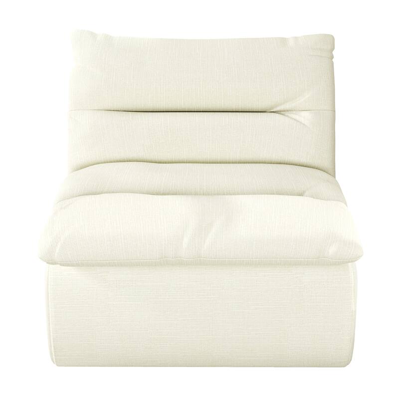 Comfy Accent Bean Bag Couch, Single Corner Chair Sofa for Living Room Bedroom Salon Office