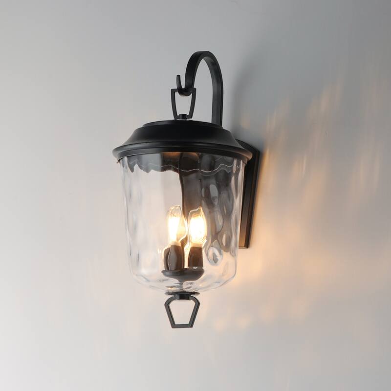 Maxim 34214WG Prescott 3 Light 23" Tall Outdoor Wall Sconce