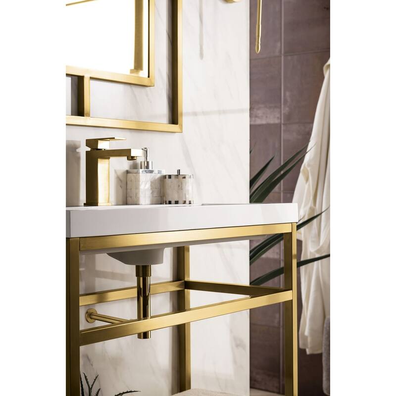 James Martin Vanities C105V31.5WG Boston 31-1/2" Rectangular Porcelain