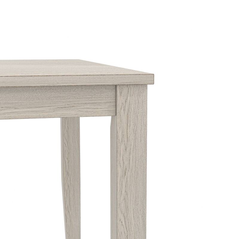 Javlergo 67 Inch Modern Wood Dining Table, Solid Wood Rectangular Dining Table for Kitchen
