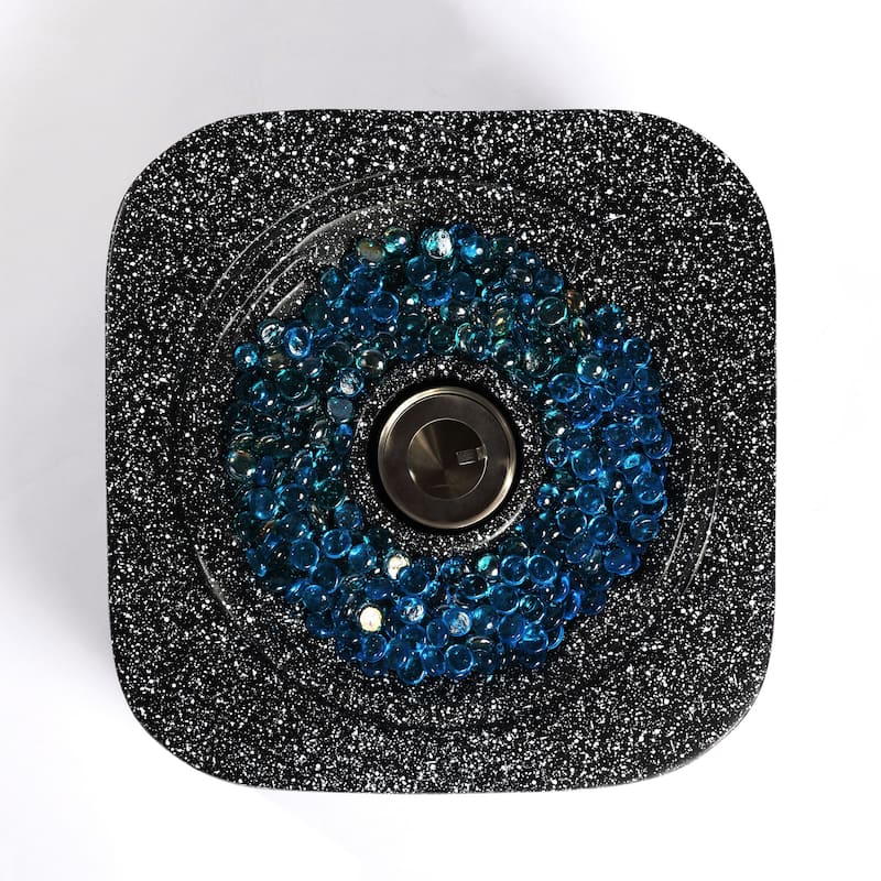 Bio-ethanol with Glass Beads Portable Indoor and Outdoor Fire Pit