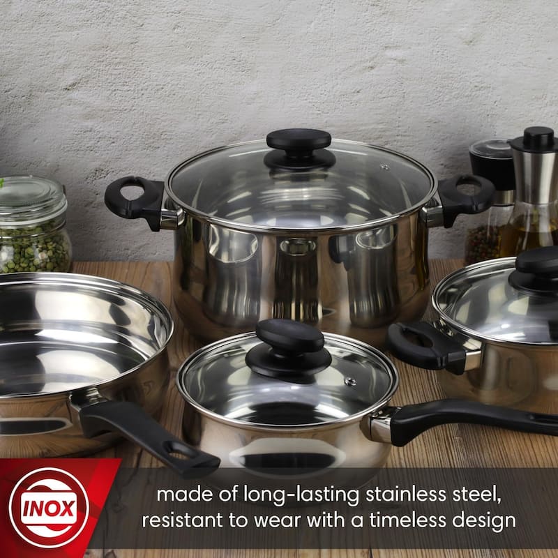 Magefesa Deliss Stainless Steel Cookware Set