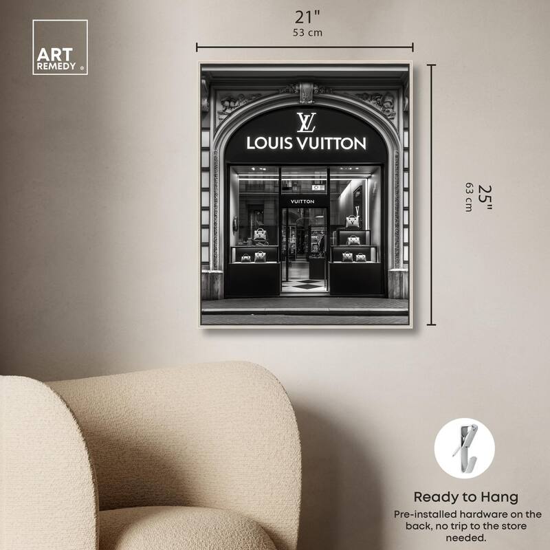 House of Vuitton I Canvas by Art Remedy