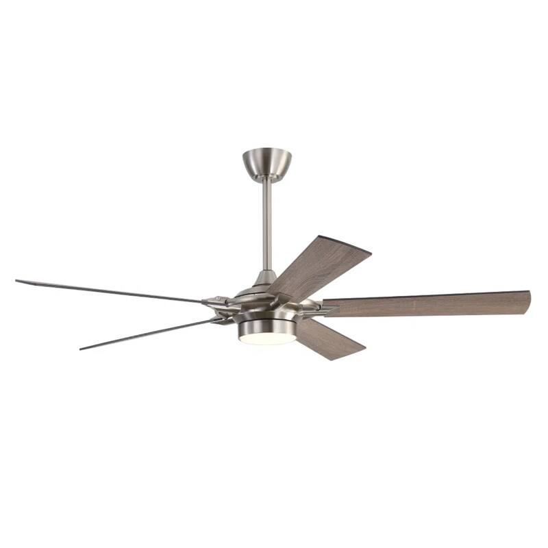 MLiAN 60 In. 5-Plywood Blades Indoor Ceiling Fan with Light Kit and Remote