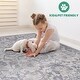 preview thumbnail 6 of 5, LOOM & LUXE Collection Sand/Ivory/Oriental Non-Shedding Area Rug
