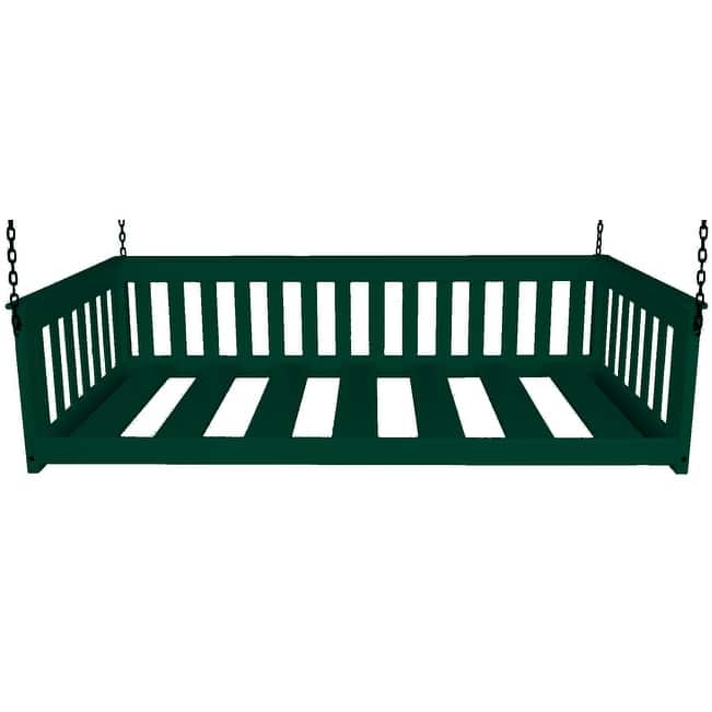 Pine Twin Mission Hanging Daybed with Chain