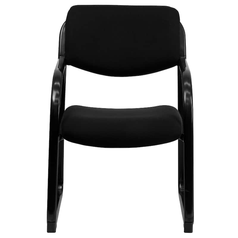 Fabric Executive Side Reception Chair with Sled Base