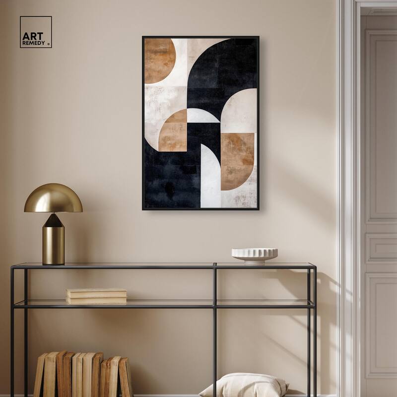 Arching Forms II Canvas by Art Remedy