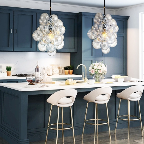 1 bulb chandelier top