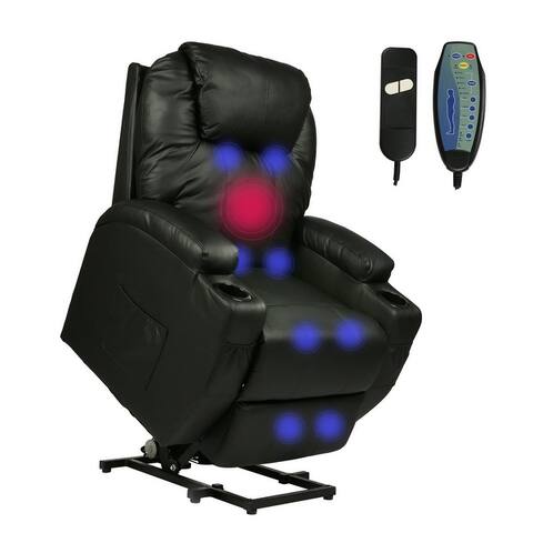 Electric Power Lift Leather Sofa Power Reclining Massage Chair