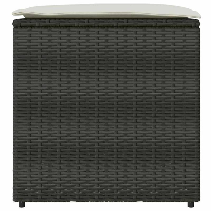Comfy Outdoor Storage Box for Sofa Cushions - 19.7 x 19.7 x 19.7 in