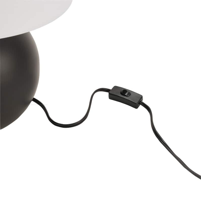 Nourison 18" Round Ceramic Modern Accent Table Lamp