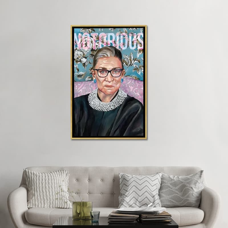 iCanvas "RBG" by Heather Perry Framed Canvas Print