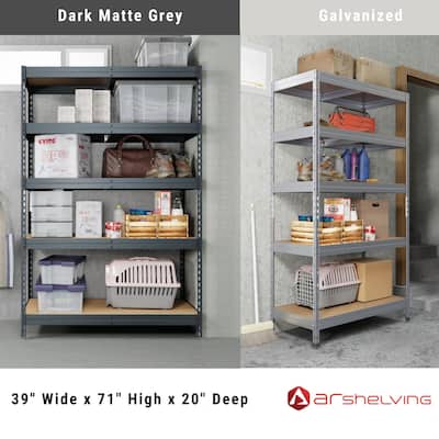 AR Shelving INDUSTRIAL CHIC SHELVING SYSTEM Where Raw Strength Meets Refined Style