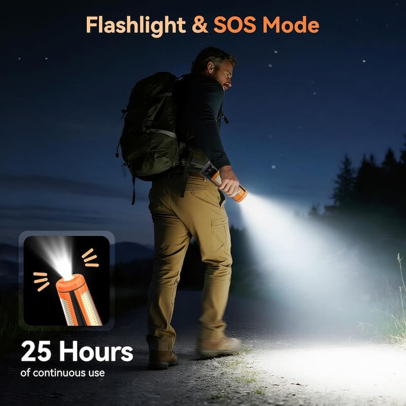 Portable LED Camping Work Light with Detachable Tripod