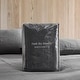 preview thumbnail 4 of 2, Dark Sky Reserve® - Portugal Made 100% Linen Sheet Set - Charcoal Gray