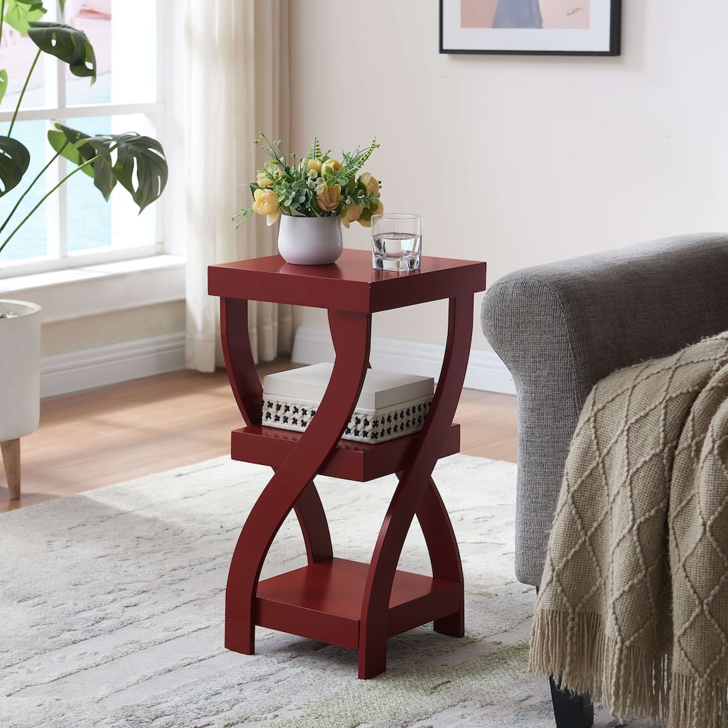 Side End Table (Red)