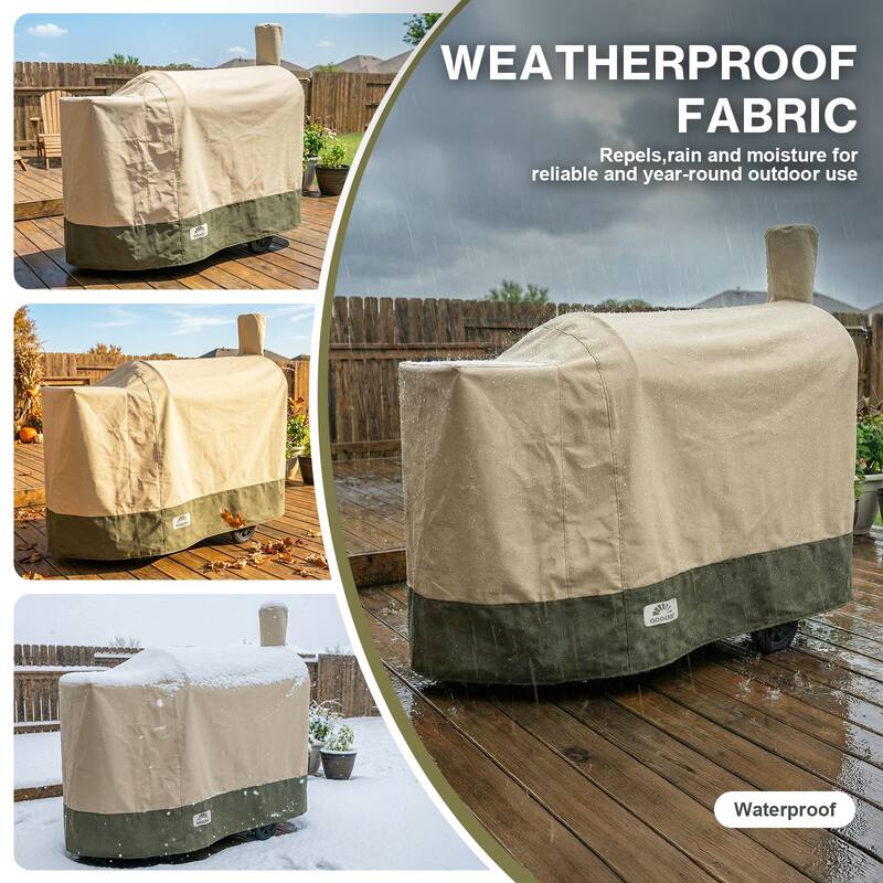 Aoodor Heavy Duty BBQ Pellet Smoker Grill Cover