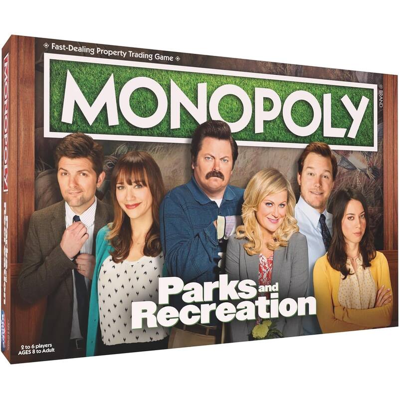 Monopoly Parks and Recreation Edition Board Game, Ages 8+