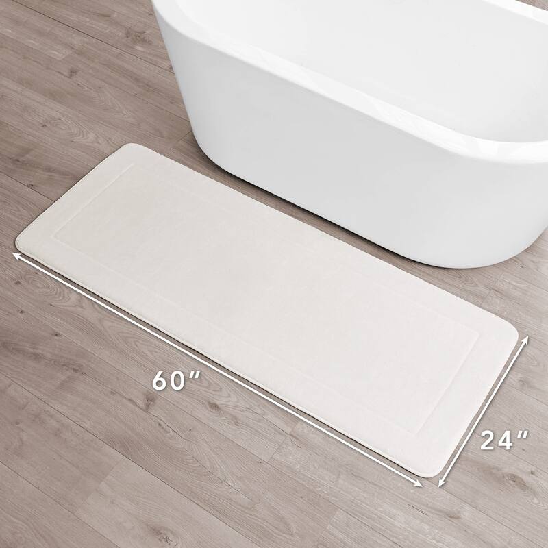 Oliver Brown Terry Memory Foam Bath Mat