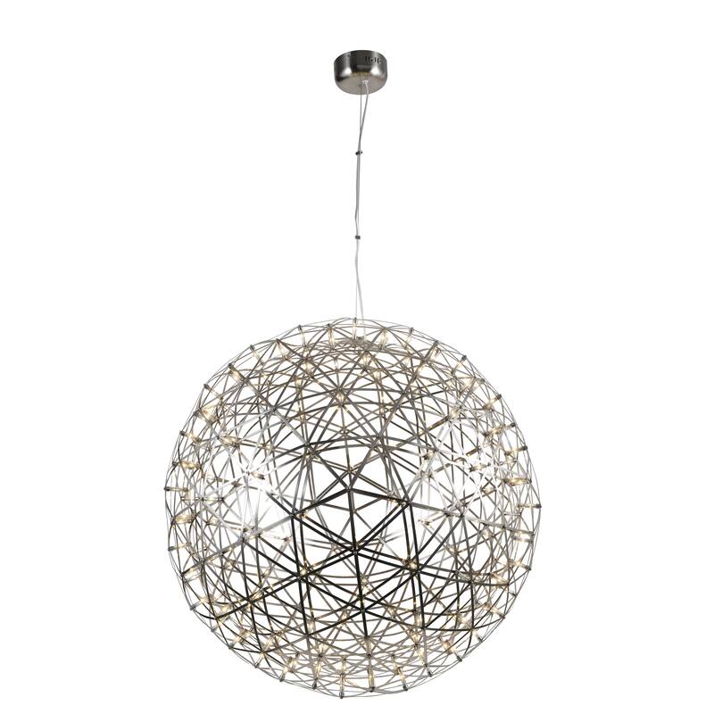 252-Light Satin Nickel Stainless Steel LED Chandelier