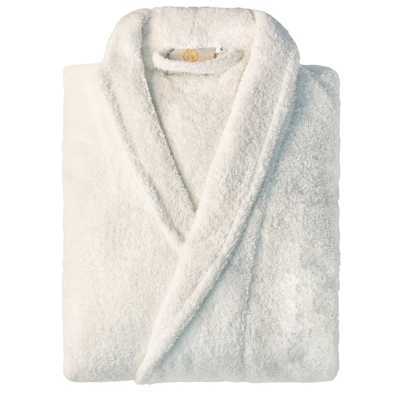 100% Cotton Soft Terry Adult Unisex Lightweight Bathrobe by Superior