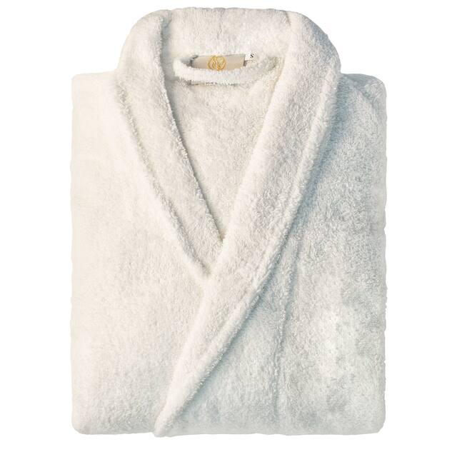Superior Luxurious 100-percent Combed Cotton Unisex Terry Bath Robe