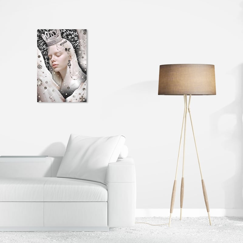 Wynwood Studio Fashion and Glam Pure Beauty Black and Wall Art Canvas Print - 24 x 16