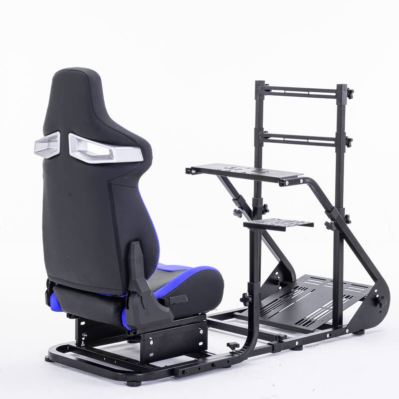 Enhanced and Stable Racing Wheel Cockpit, Compatible With Fanatec, Logitech adjustable driving simulators, excluding handbrake