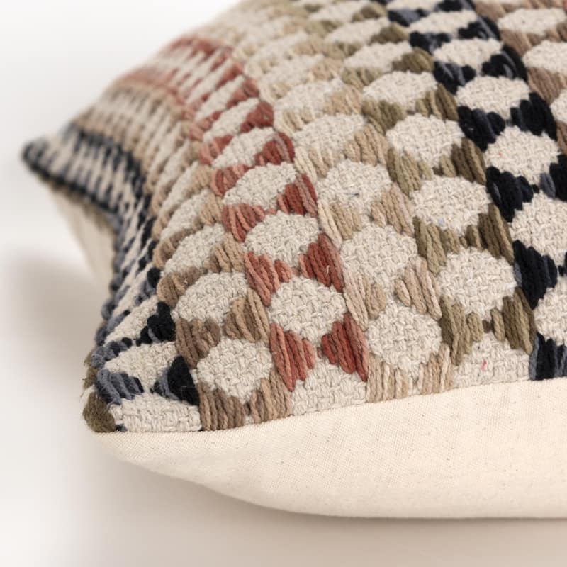 Rizzy Home Woven Boho Throw Pillow