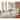 Signature Design by Ashley Valebeck Brown/White 7-Piece Dining Package