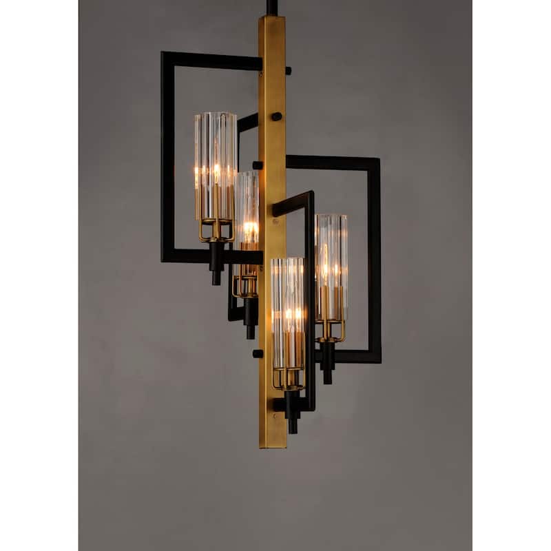 Maxim Flambeau 4 Light 13" Wide Chandelier