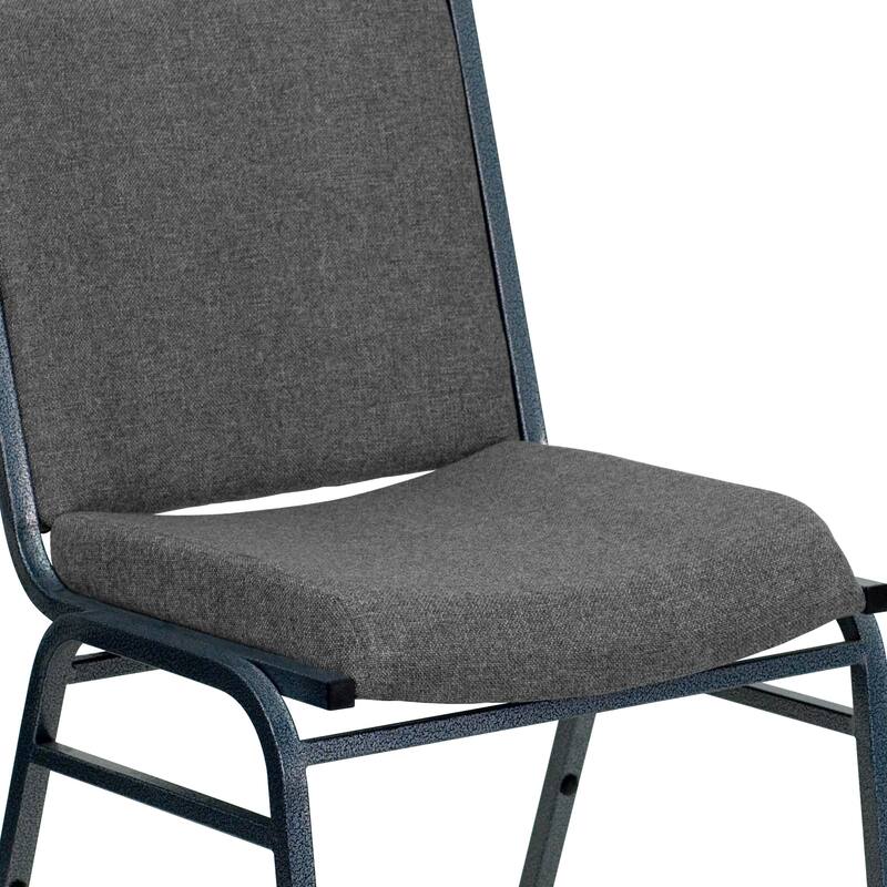 4 Pack Heavy Duty Stack Chair - 21"D x 19.75"W x 31.25"H