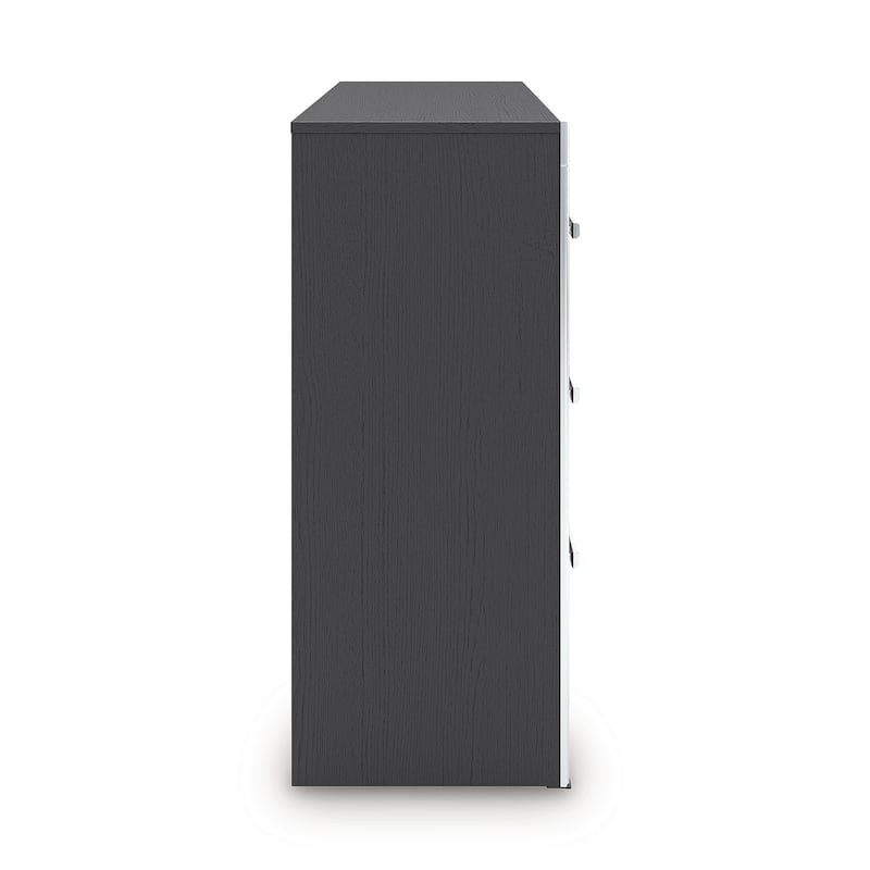 Signature Design by Ashley Ravalori Black Dresser