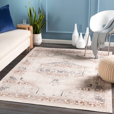 Artistic Weavers Daroma Distressed Medallion Area Rug