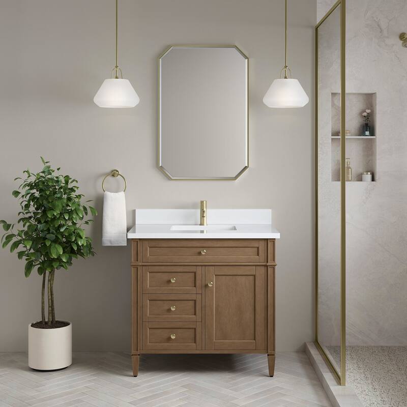 James Martin Vanities 655-V36-1WZ Brittany 36" Free Standing Single