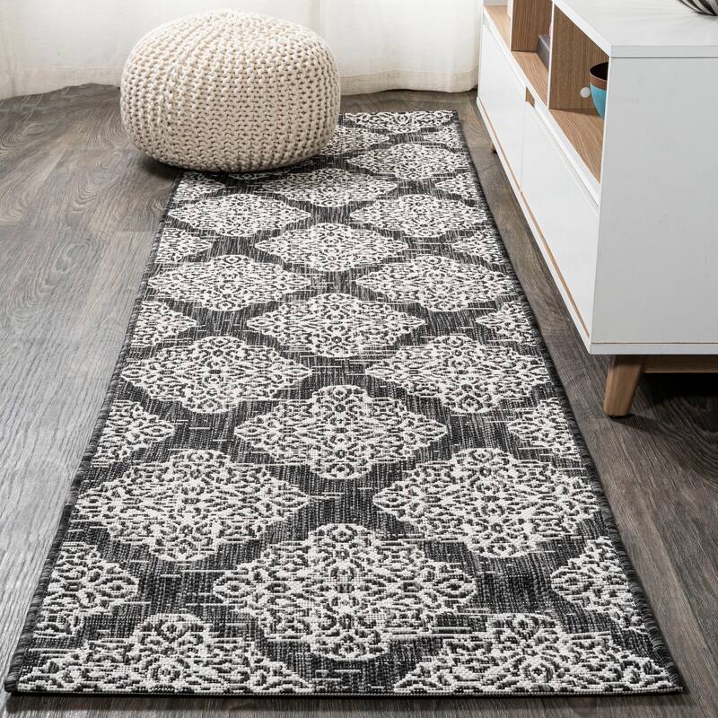 JONATHAN Y Arabesque Ornate Medallions Indoor/Outdoor Area Rug