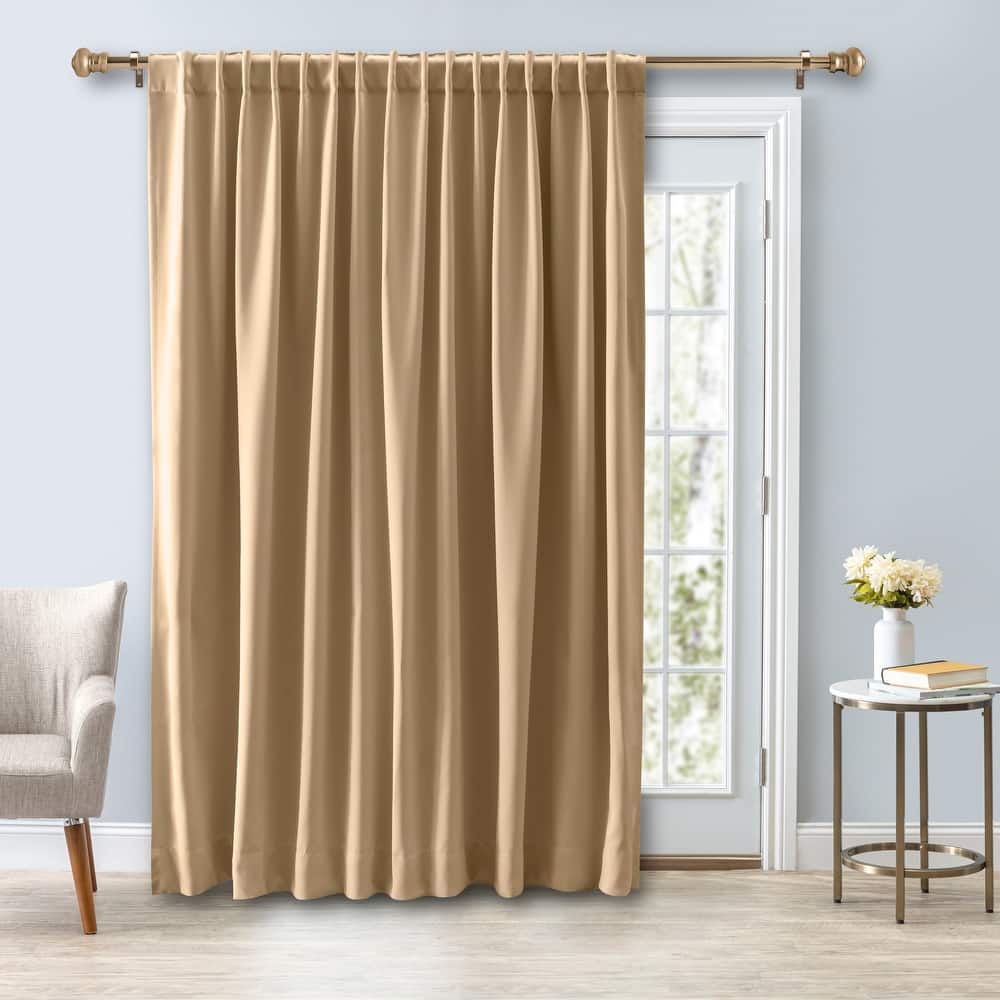 Gorgeous Ultimate BlackOut 2-Way Pocket Double Wide Curtain Panel